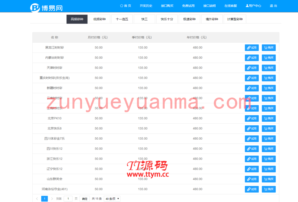 博易API接口|免费接口源码|自动采集|php接口网站