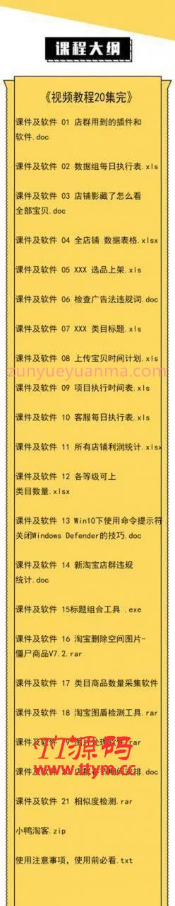 无货源淘宝店群+软件精细化管理视频教程课程 轻松月入5000