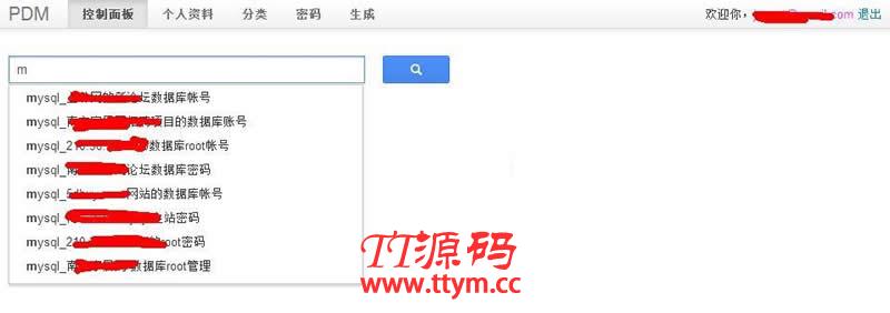 PDM密码管理系统 v2.0