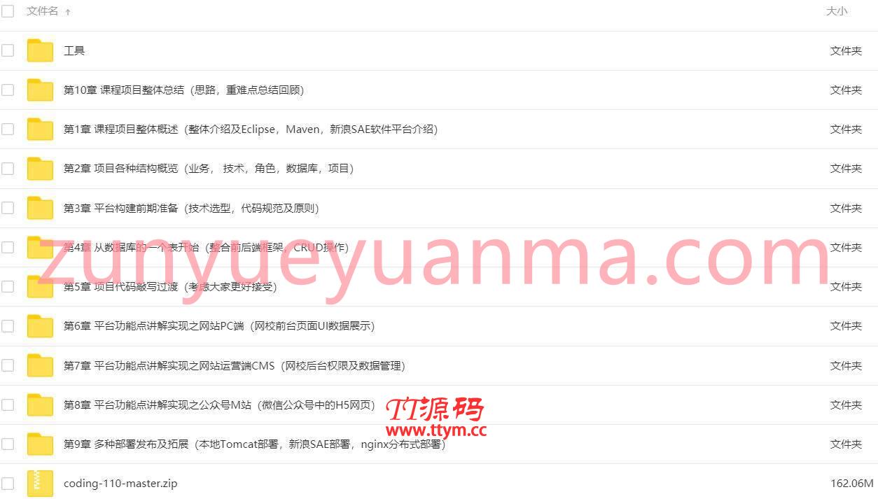 Java SSM快速开发仿在线教育平台系列课程