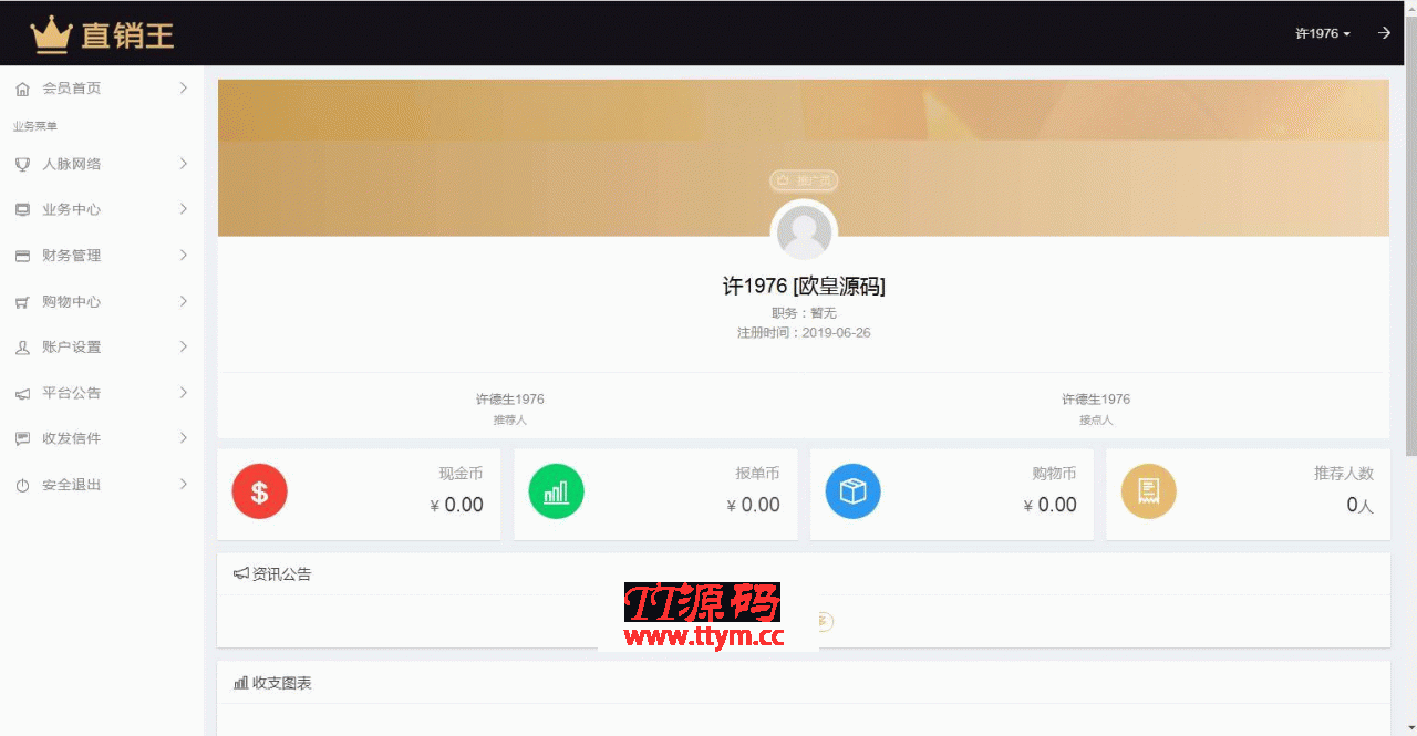 企业3级推广报单分销源码下载会员注册管理系统