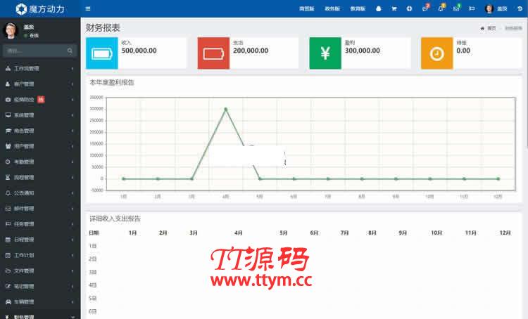 魔方HR人力资源管理系统 v2