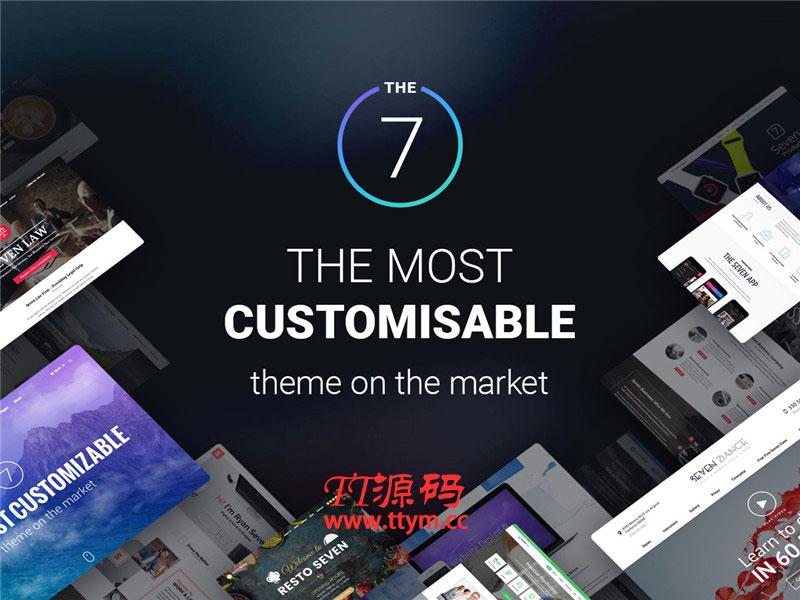 WordPress强大多功能主题模板The7 v9.16.0