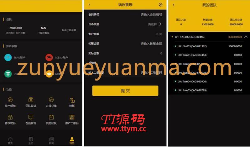 【他站亲测】最新区块链CAGI虚拟资产币投资币理财创投源码，杠杆转账源码