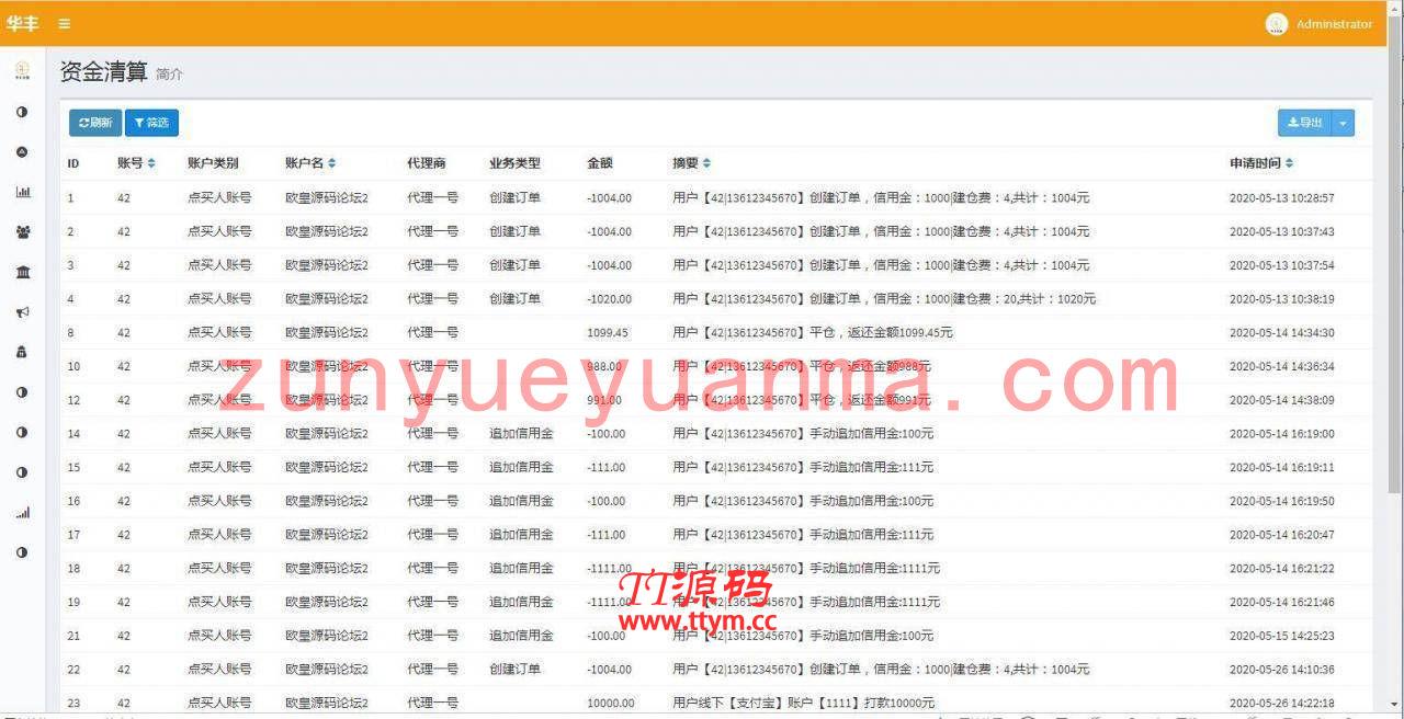 C111 PHP源码_华丰金服配资点策略金融理财源码,完整版