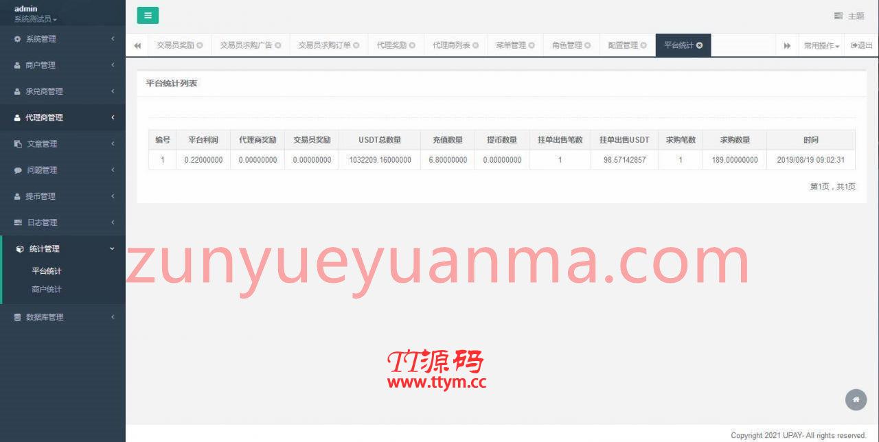 C215 PHP源码_UPAY数字货币支付兑换系统源码