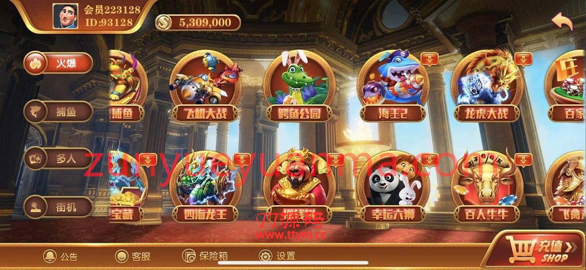 无错运营级别逍遥娱乐,2021最新大富豪,二开增加多款子游戏,双端完整源码