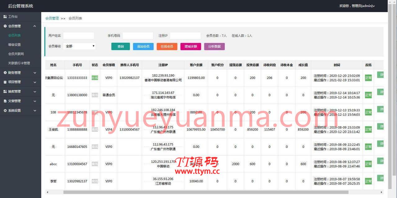C136 区块源码_运营版p2p投资理财源码,金融理财平台,签到抽奖功能+搭建教程