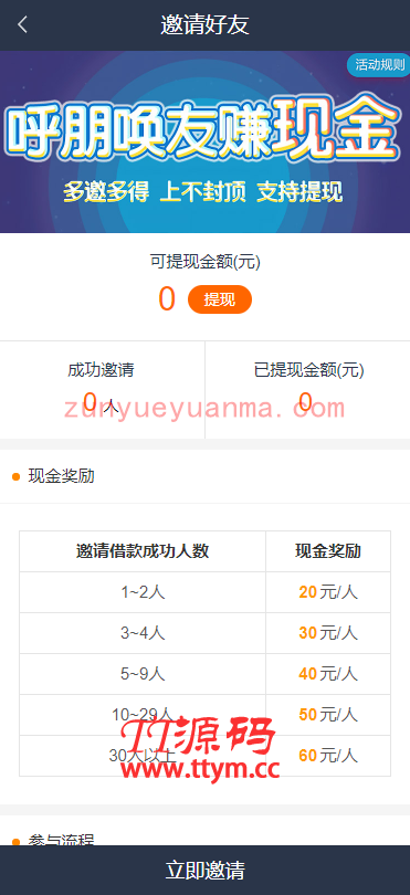 A685 【有钱花】小额借贷网站系统最新修复版[带会员卡+佣金等功能]