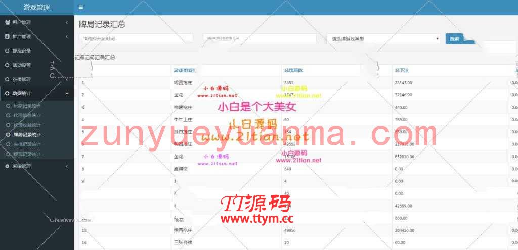2020最新金牛座战斗牛牛大亨牛哼哼完整源码组件带俱乐部茶楼+选座积分+双端APP+完...