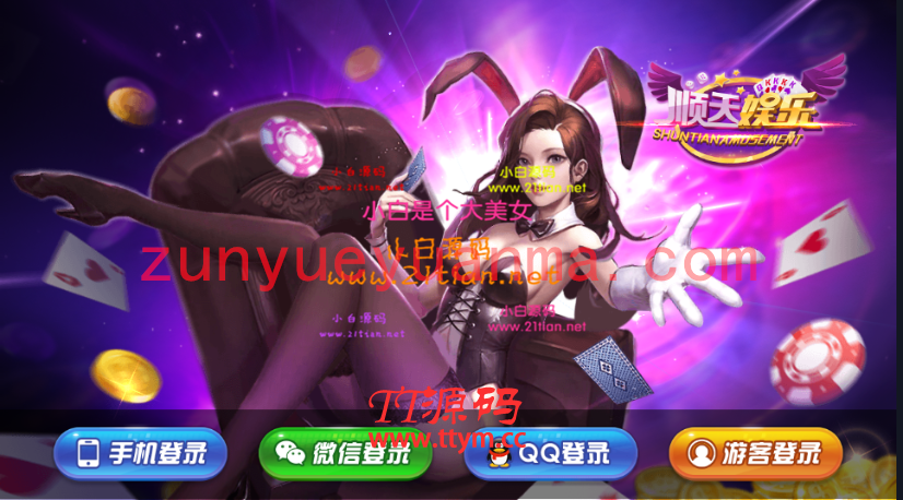 最新顺天QP游戏完整数据源码组件+完美版