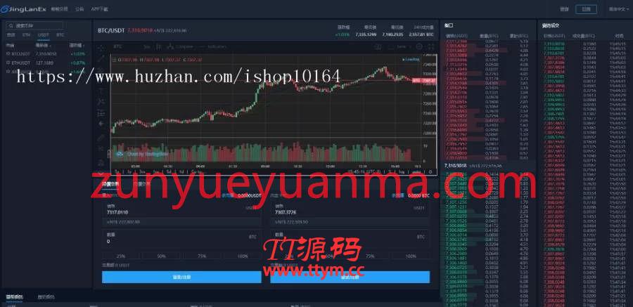 C218 投资理财源码_景蓝交易所第一套,双手端原生+搭建教程