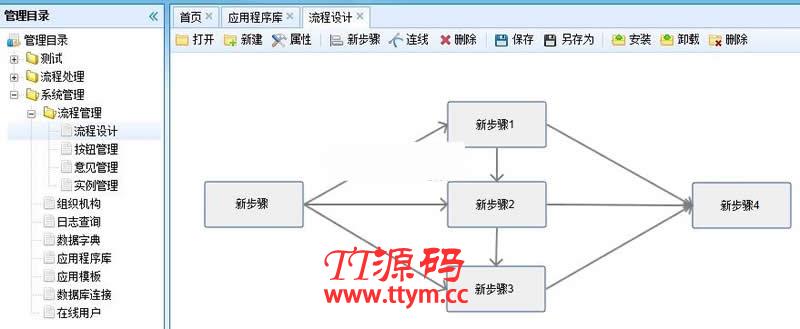 可视化流程引擎RoadFlow v3.1.1 Vue版