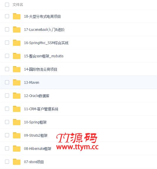黑马JavaEE基础班+高薪就业班 全套完整不加密版视频教程