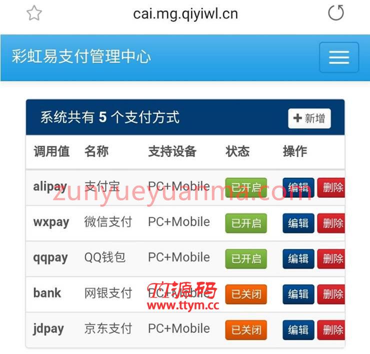 价值上千易支付全新二开新彩虹易支付源码系统 全开源带10套模板+轮询支付+API退款