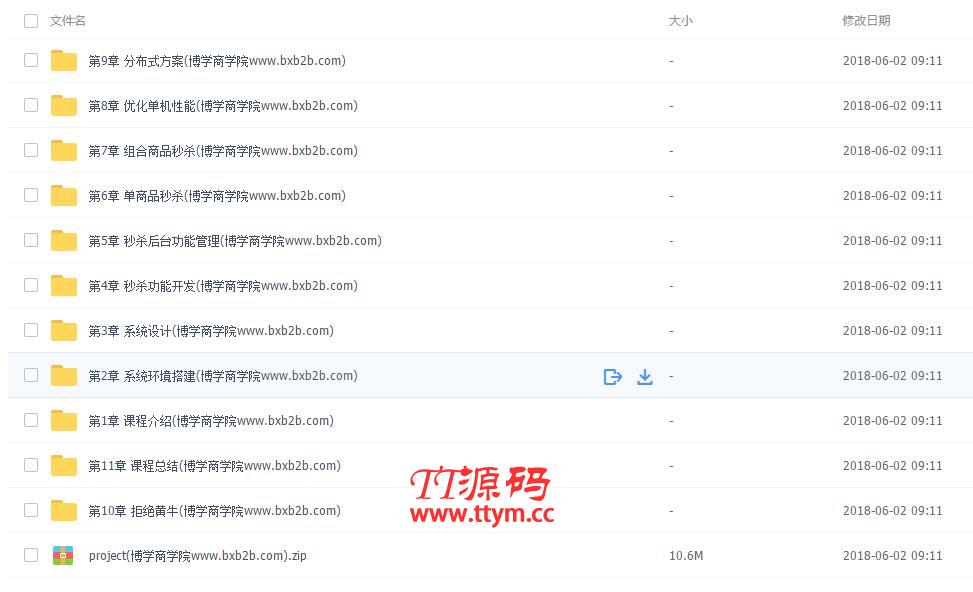 PHP秒杀系统 高并发高性能的极致挑战实战视频教程