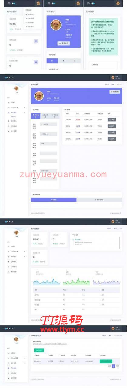 2021最新易支付修复版网站系统源码 支持微信支付宝官方接口+码支付网信钱包等