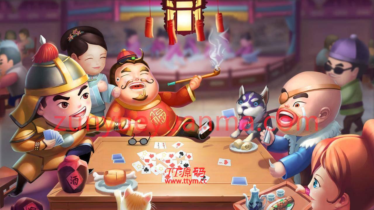 【QP素材】QP游戏登陆界面背景场景素材全高清中国风现代Q版游戏素材