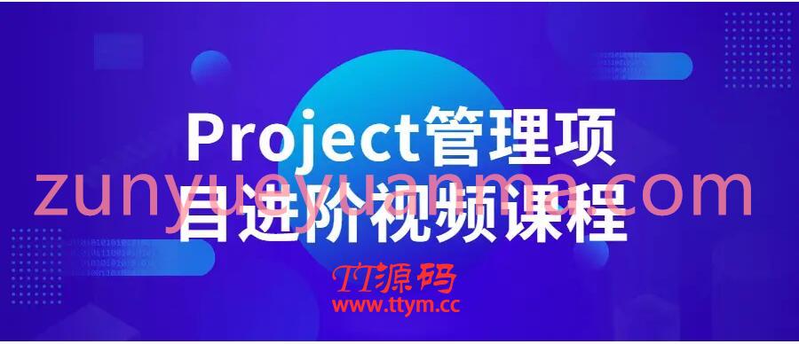 Project管理项目进阶视频课程