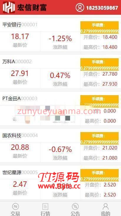 A1065 【T+0】PHP股票证券线上配资融资融券模拟交易、模拟盘平台系统源码