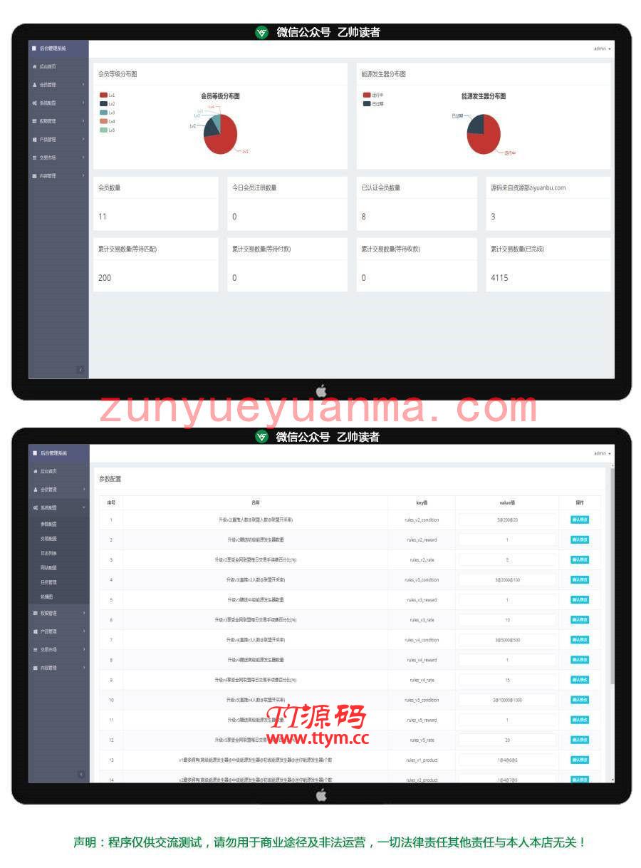 【魔晶挖矿区块链系统】运营级晶盒数字资产交易超级能源新应用带矿机市场区块源码[Thinkphp框架]