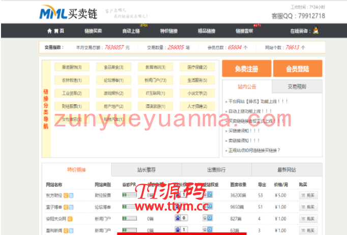 仿alivv爱链网友链交易平台源码