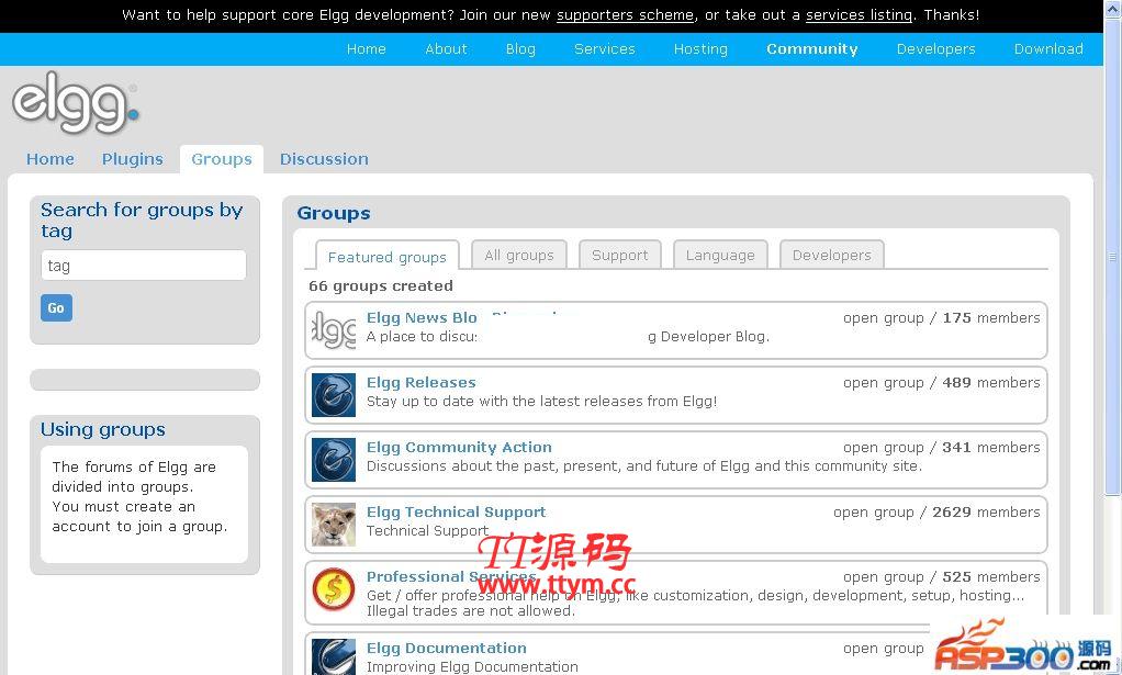 Elgg(开源SNS) v3.3.0