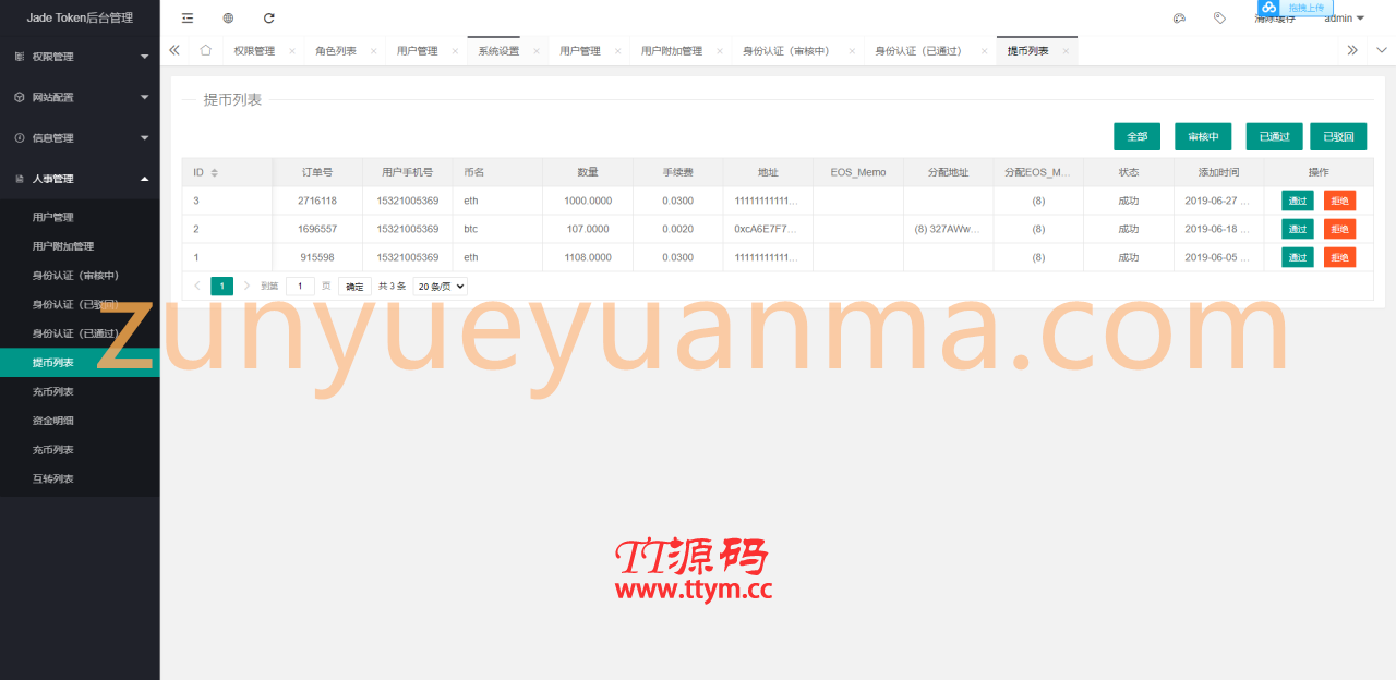 【他站亲测】最新多币种区块链交易所价格走势源码+币种区块链交易所+存取功能齐全+带有身份认证+量化交易