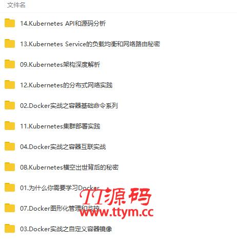 从Docker到Kubernetes之技术实战视频教程