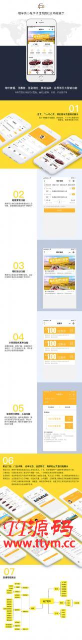 柚子租车 V1.4.1 小程序前端+后端 小程序