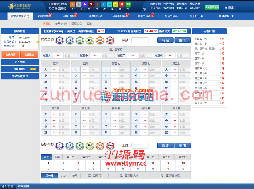 腾发GJ彩票平台完整版源码分享,盘口玩法平台,三端齐全