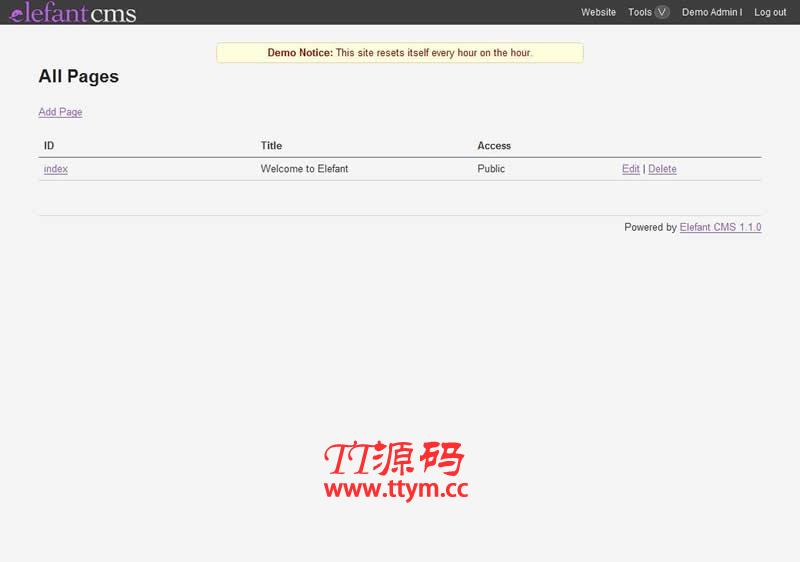 Elefant CMS v2.2.5