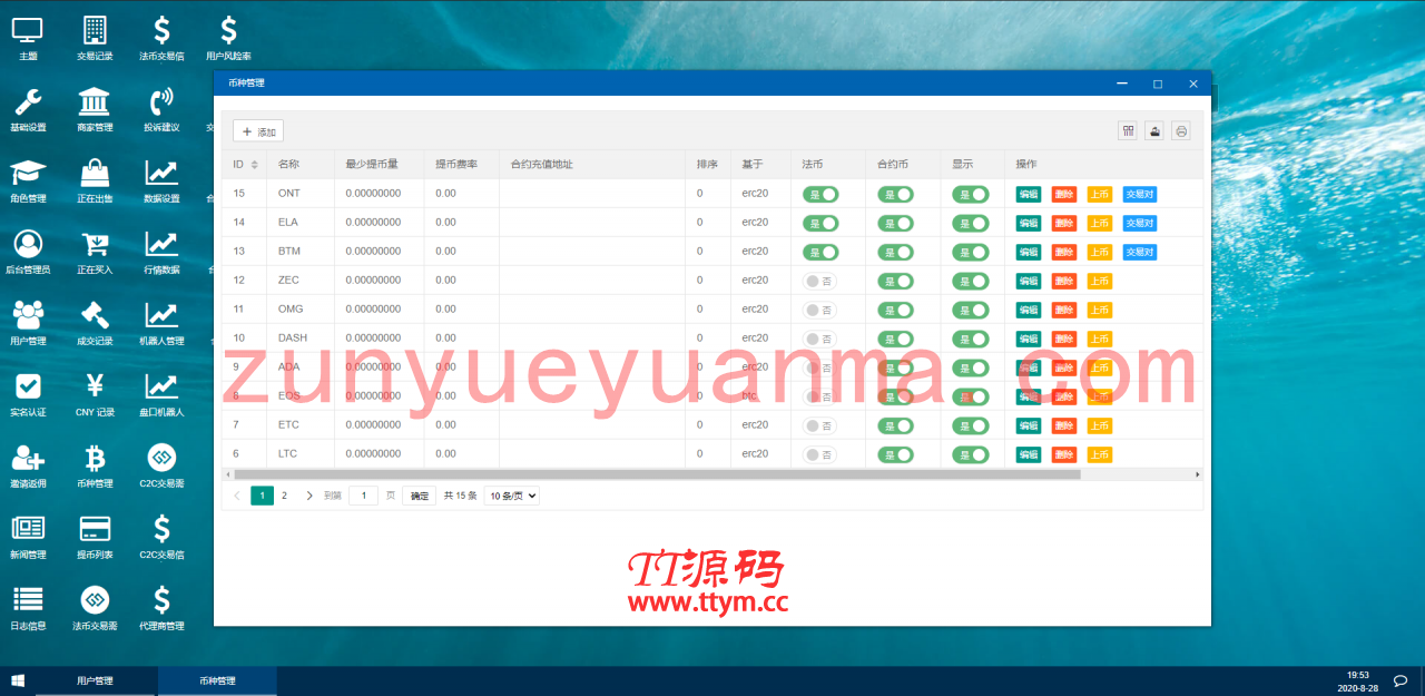 A657 【币币交易所合约 / 机器人区块链资产货币】数字资产区块链/USDT以太坊代币交易所/合约交易/C2C交易所开发全球区域