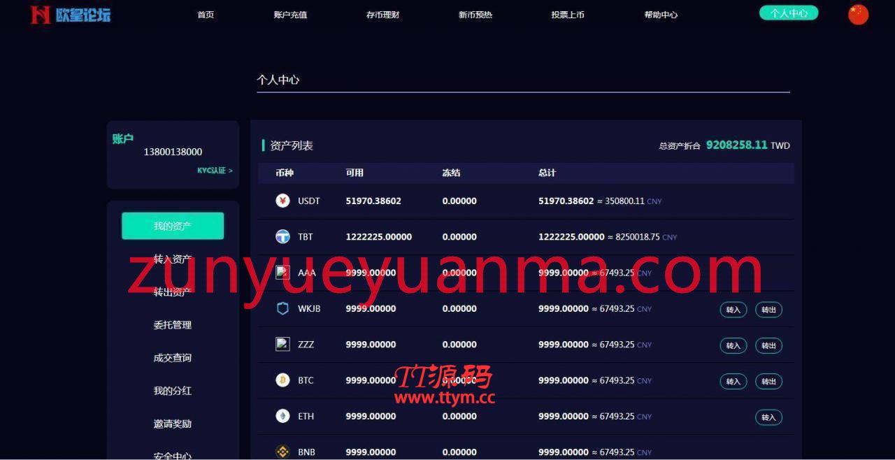 C229 理财金融源码_新版数字币交易所,数字资产交易平台,区块链交易所,币币交易,带走势K线+视频教程