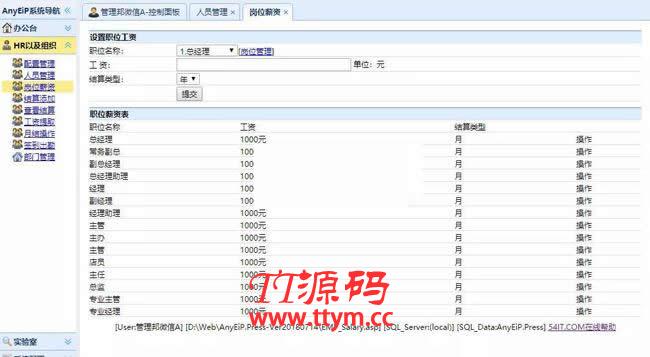 AnyEiP企业内网办公系统 v20200708