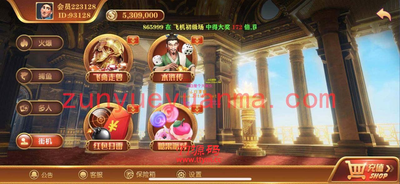 逍遥娱乐 2021最新大富豪+二开增加多款子游戏+无错运营级别+双端完整
