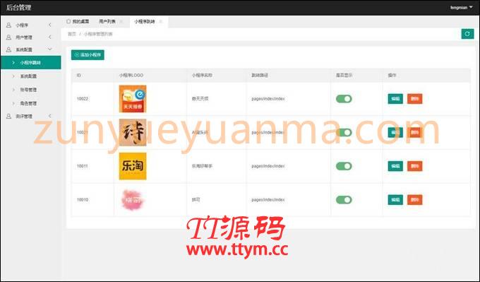 【他站亲测】最新版短视频去水印小程序+外卖cps小程序源码+小程序流量主广告轻松变现