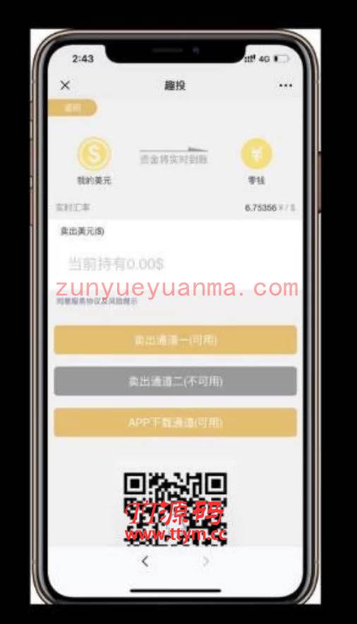 C203 金融理财源码_二开币圈趣投美金版+完整视频带教程