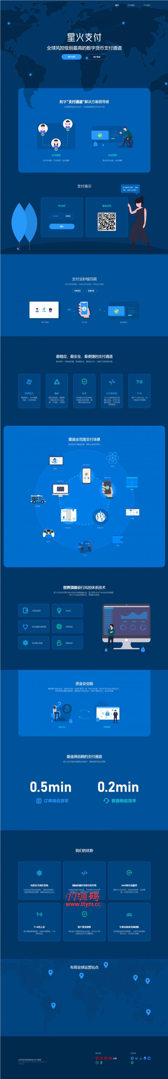 新星火支付USDT承兑支付系统源码分享 完全开源