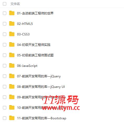 2019最新WEB大前端工程师从入门到入职完整学习路线课程