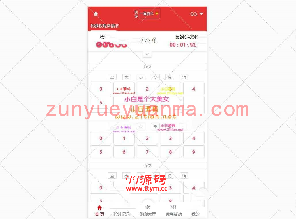 完美运营版大富二开太阳城源码组件+完整数据