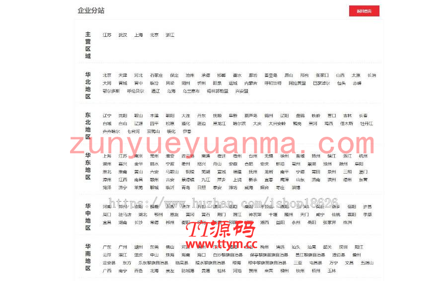 多城市教育培训机构行业企业站群系统源码，强大的SEO功能，内置三千多个城市