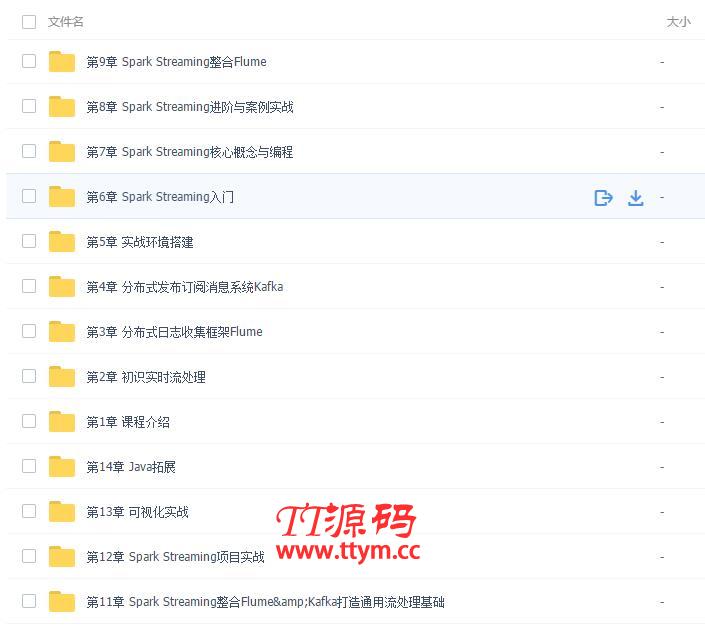 Spark Streaming学习实时流处理项目实战