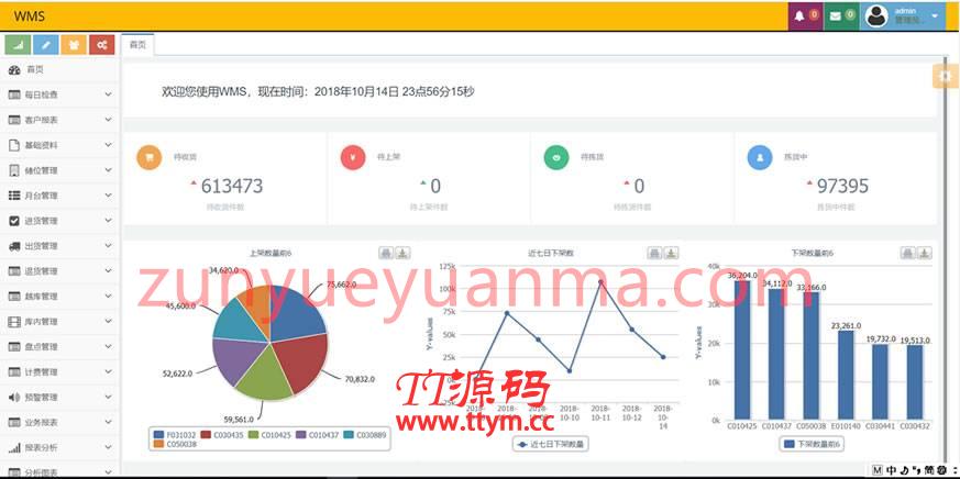 jeewms基于JAVA的仓库管理系统（支持自营和第三方）包含安卓PDA端和WEB端